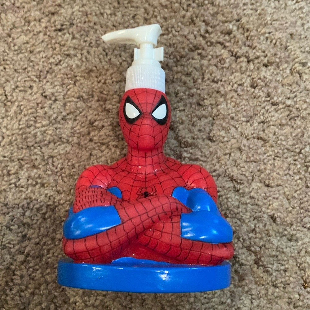 New Marvel Spider-Man soap pump